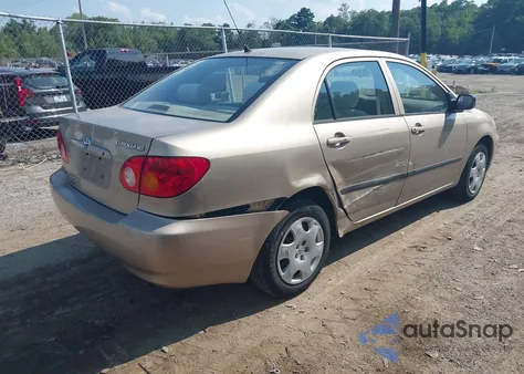 2004 Toyota Corolla Ce from USA, damaged, VIN 2T1BR32E94C249336